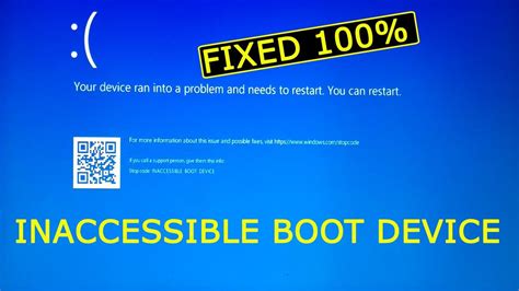 disk clone inaccessible boot device|new ssd no bootable device.